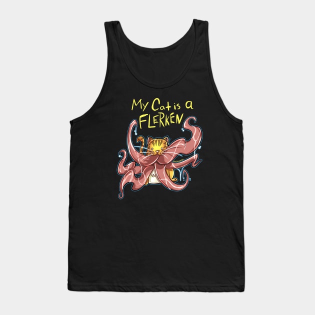 My Cat is a Flerken Tank Top by Dustinart